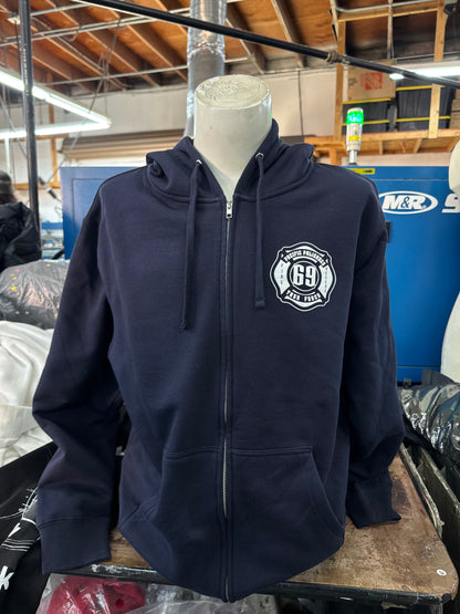 LAFD TASK FORCE ZIP UP HOODIE