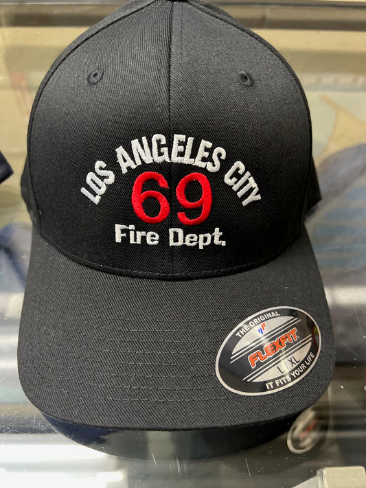 LOS ANGELES CITY 69 FIRE DEPT. FITTED HAT