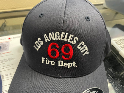 LOS ANGELES CITY 69 FIRE DEPT. FITTED HAT